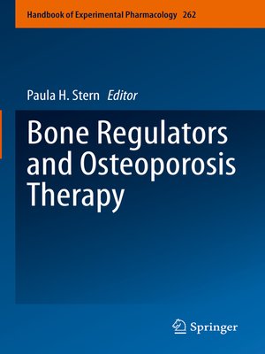 cover image of Bone Regulators and Osteoporosis Therapy